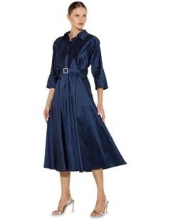 Baci Skirt Dress in Blue