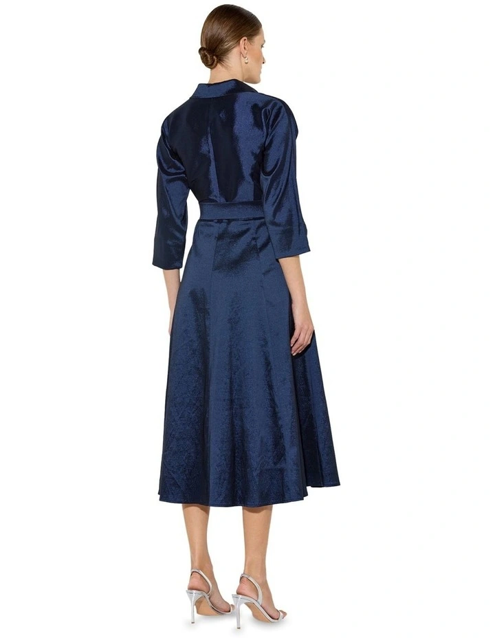 Baci Skirt Dress in Blue image 2