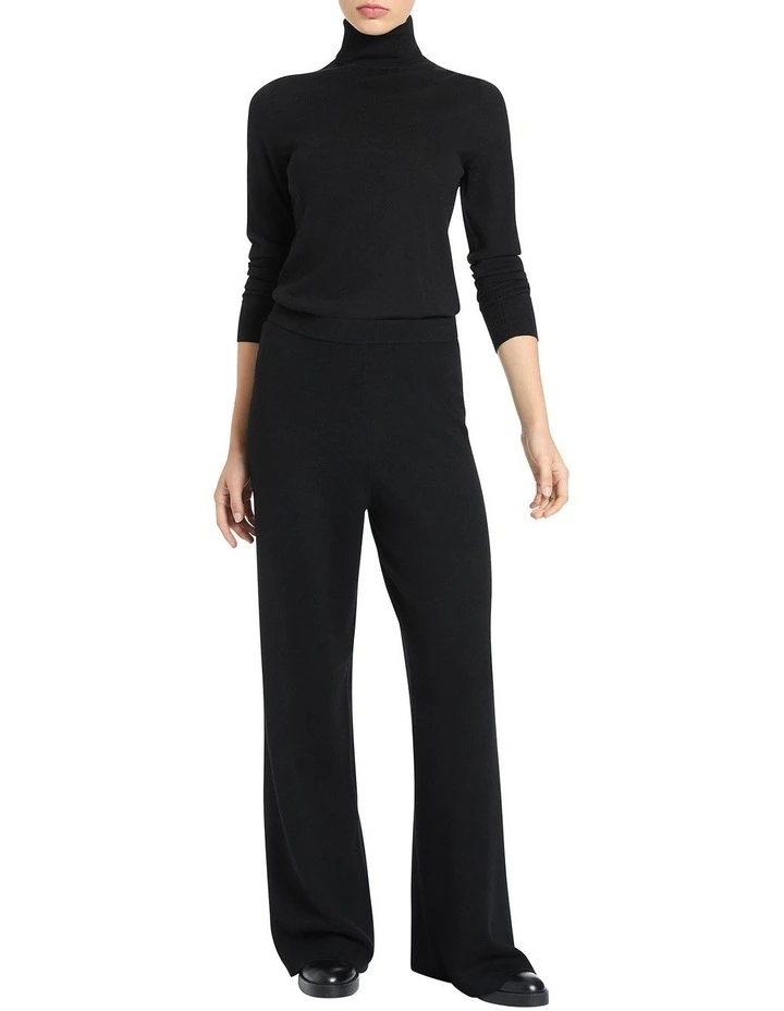 Miayim Knit Pant in Black image 2