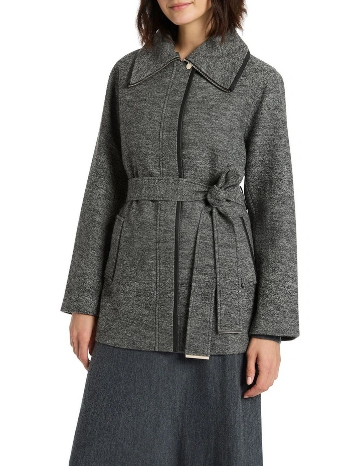 Suezanne Felted Wool Jacket in Multi image 1