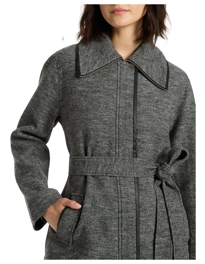 Suezanne Felted Wool Jacket in Multi image 3