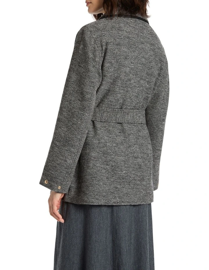 Suezanne Felted Wool Jacket in Multi image 4