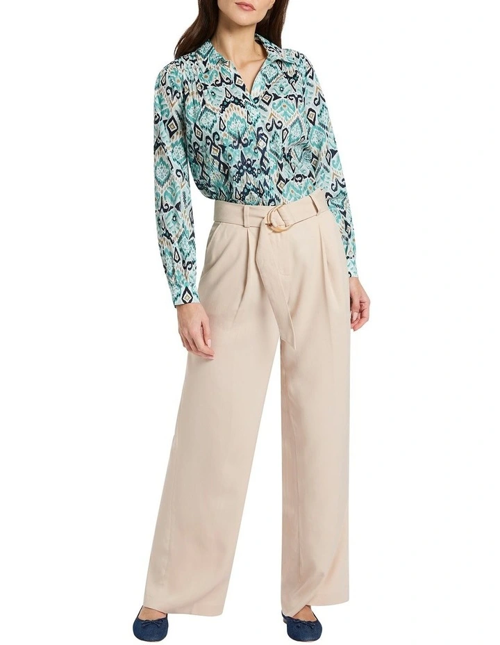 Ramona Cotton Blouse in Mint Multi image 2