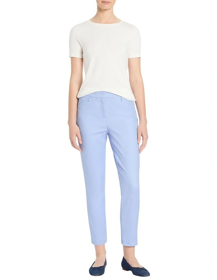 Betsy Bamboo Tee in White image 2