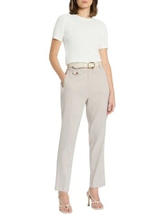 Tayla Knit Top in Ivory