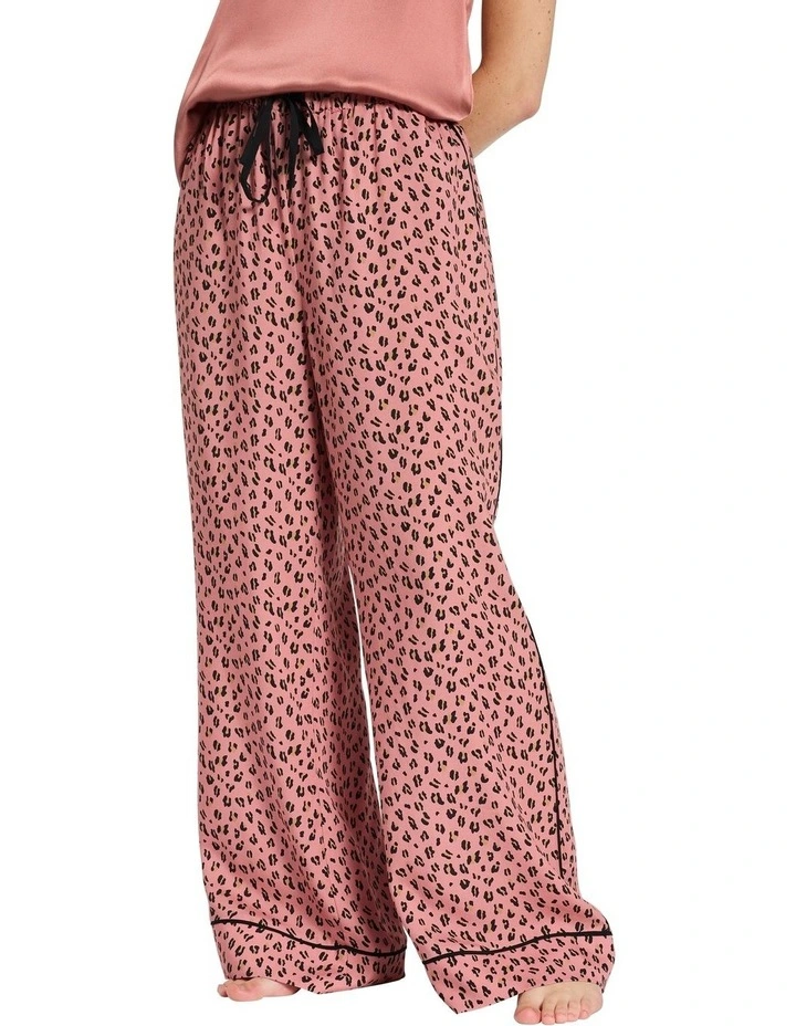 Aimee Modal Sleep Pant in Blush Multi image 1