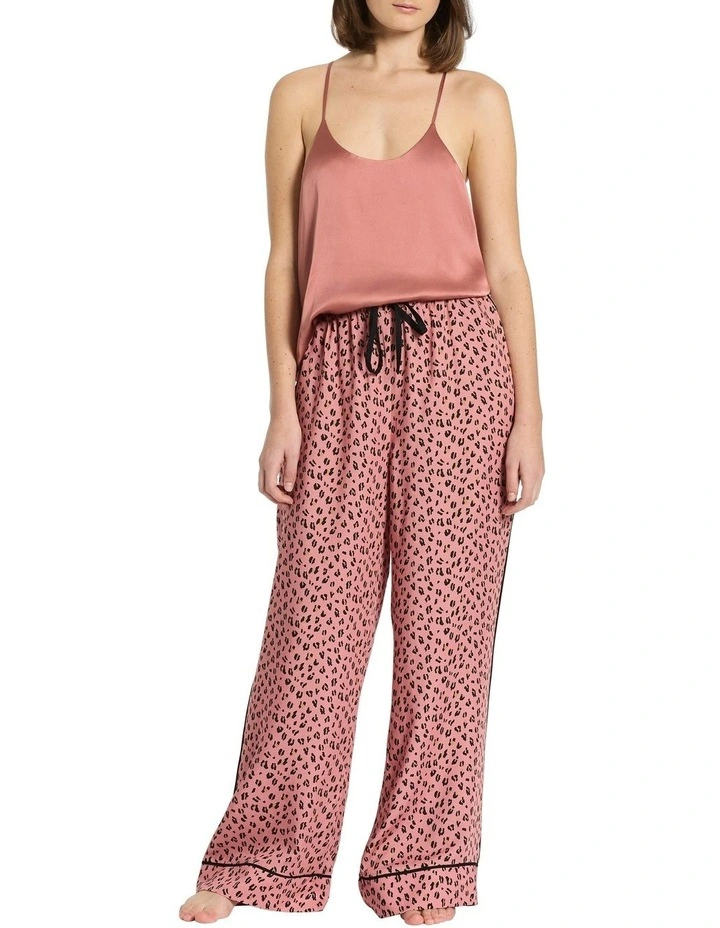 Aimee Modal Sleep Pant in Blush Multi image 2