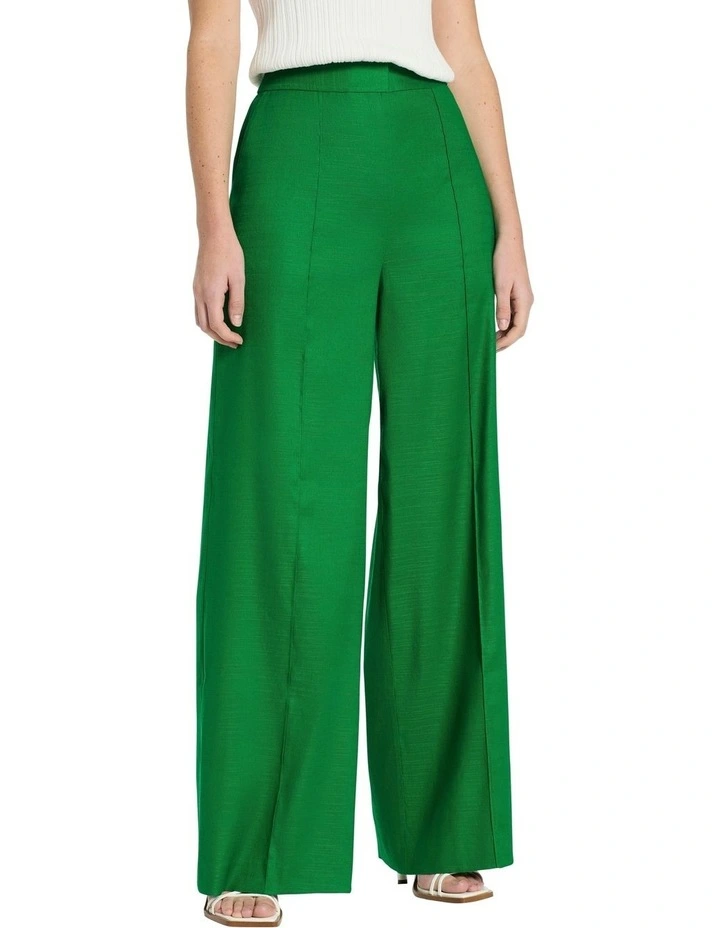 Trinder Wide Leg Pant in Emerald image 1