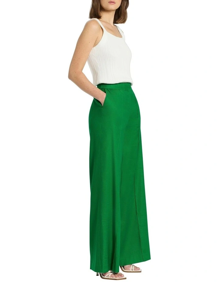 Trinder Wide Leg Pant in Emerald image 2