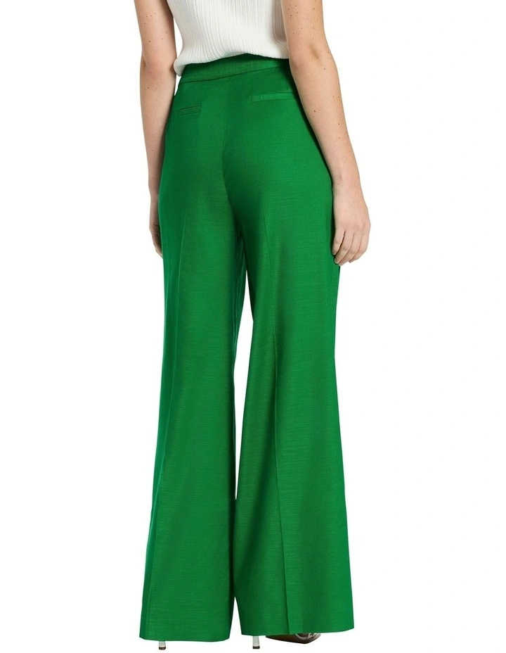 Trinder Wide Leg Pant in Emerald image 3