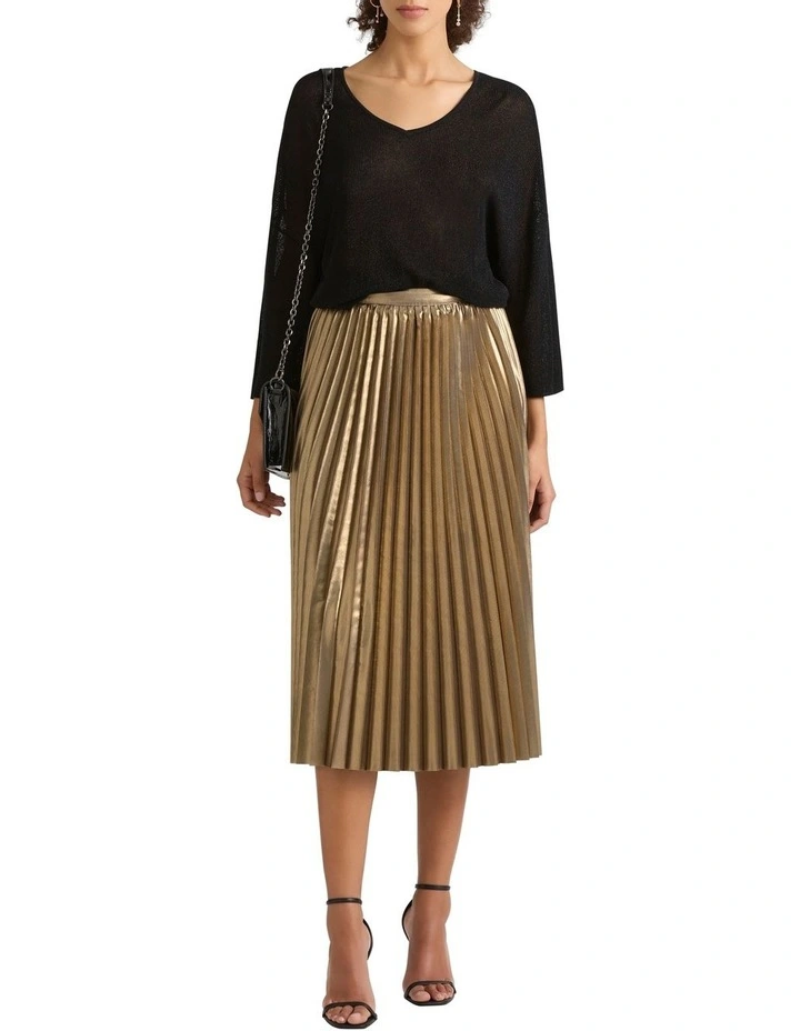 Alder Knit Top in Black image 2
