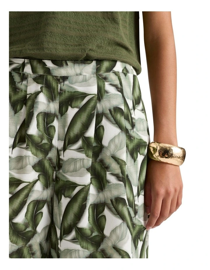 Morella Wide Leg Pant in Leaf Multi image 4