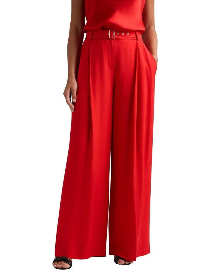Kite Wide Leg Pant in Chilli image 1