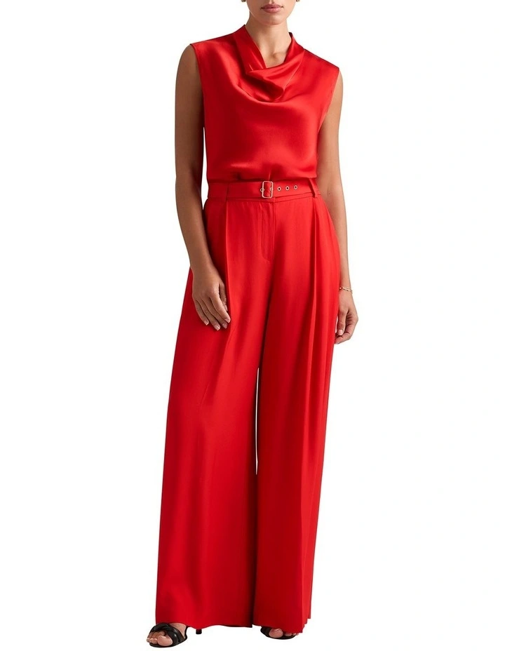 Kite Wide Leg Pant in Chilli image 2
