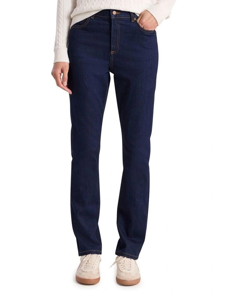 Dakoda Slim Leg Jean in Indigo Rinse image 2