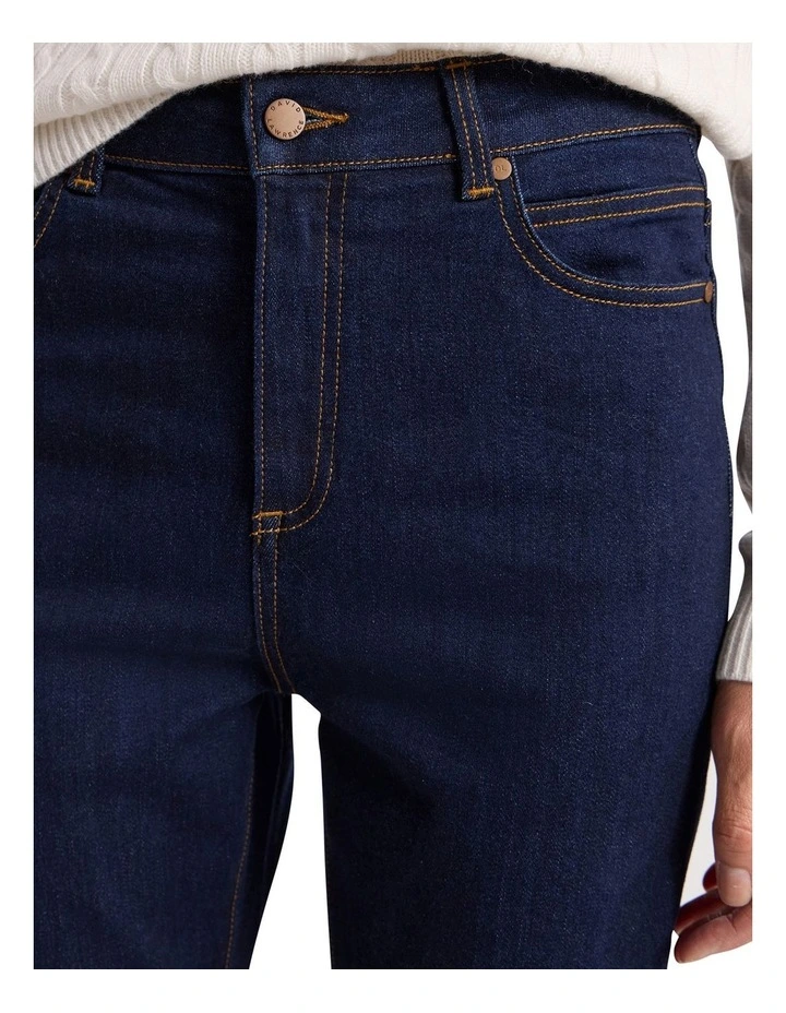 Dakoda Slim Leg Jean in Indigo Rinse image 3