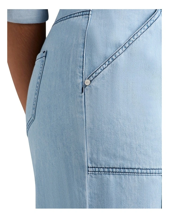 Soren Straight Leg Jean in Arctic Blue image 3