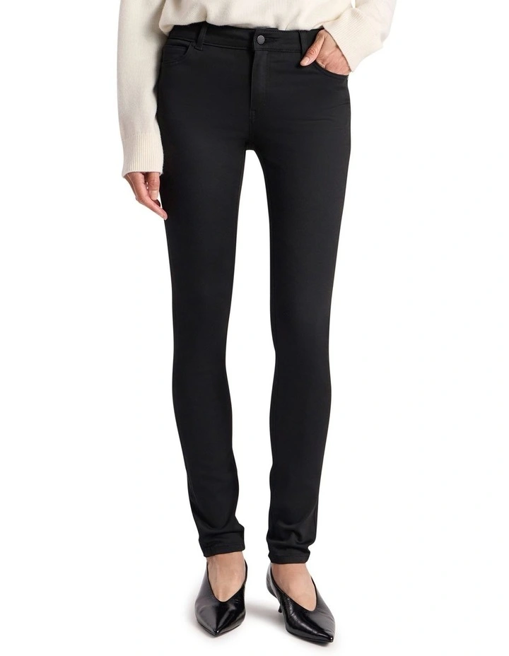 Jackie Skinny Leg Jean in Black image 2
