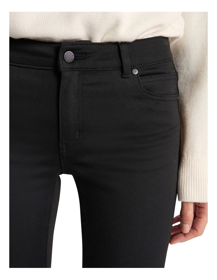 Jackie Skinny Leg Jean in Black image 3