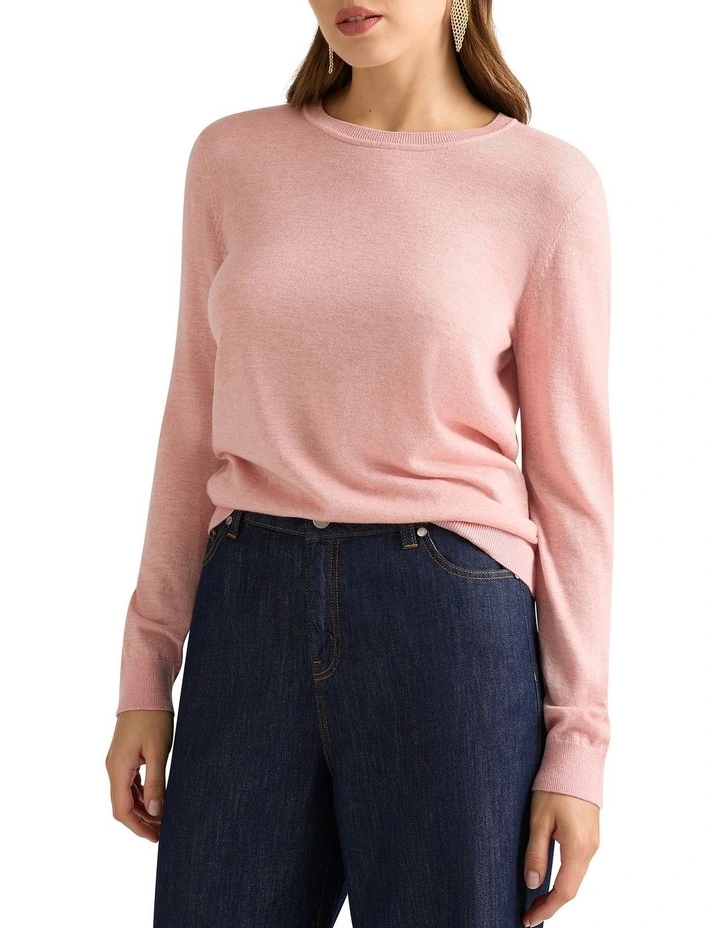 Leo Sparkle Knit in Parfait image 1