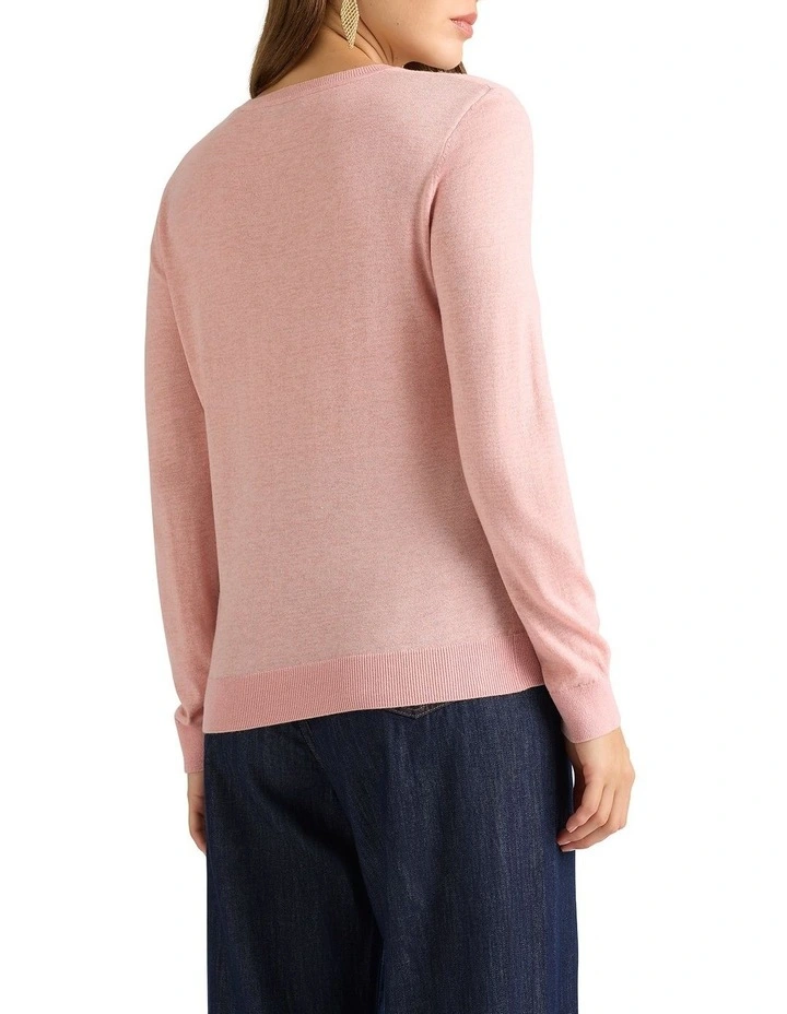 Leo Sparkle Knit in Parfait image 4