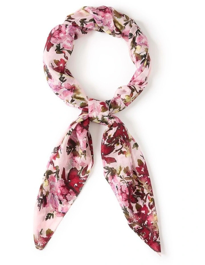 Lucinda Silk Scarf in Multi image 1