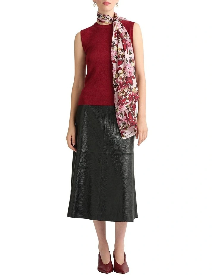 Lucinda Silk Scarf in Multi image 2