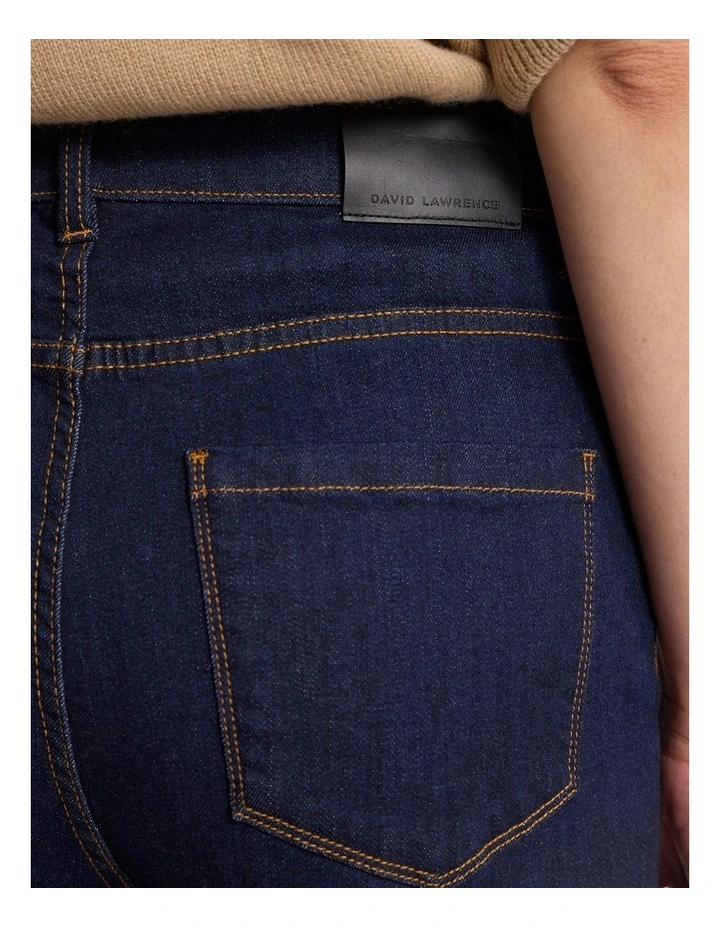 Jo Flare Jeans in Dark Indigo image 4