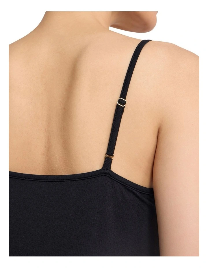 Betsy Bamboo Cami in Black image 3
