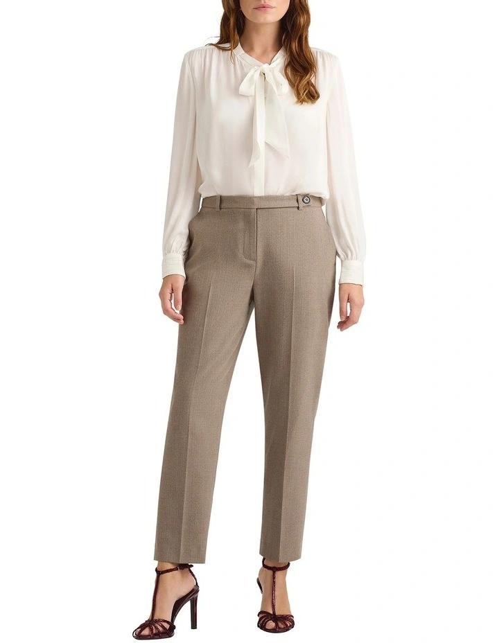 Taro Wool Blend Pant in Beige image 1
