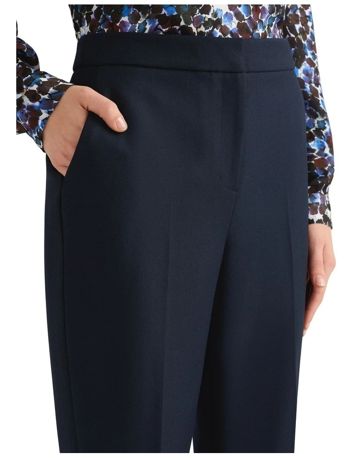 Siana Bootleg Pant in Navy image 4