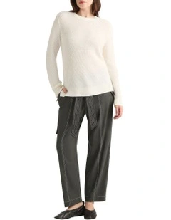 Cabello Cargo Pant in Dark Army