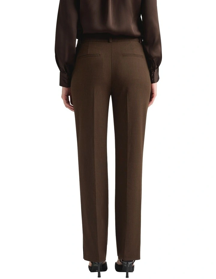 Aisla Straight Leg Pant in Hickory Melange image 2