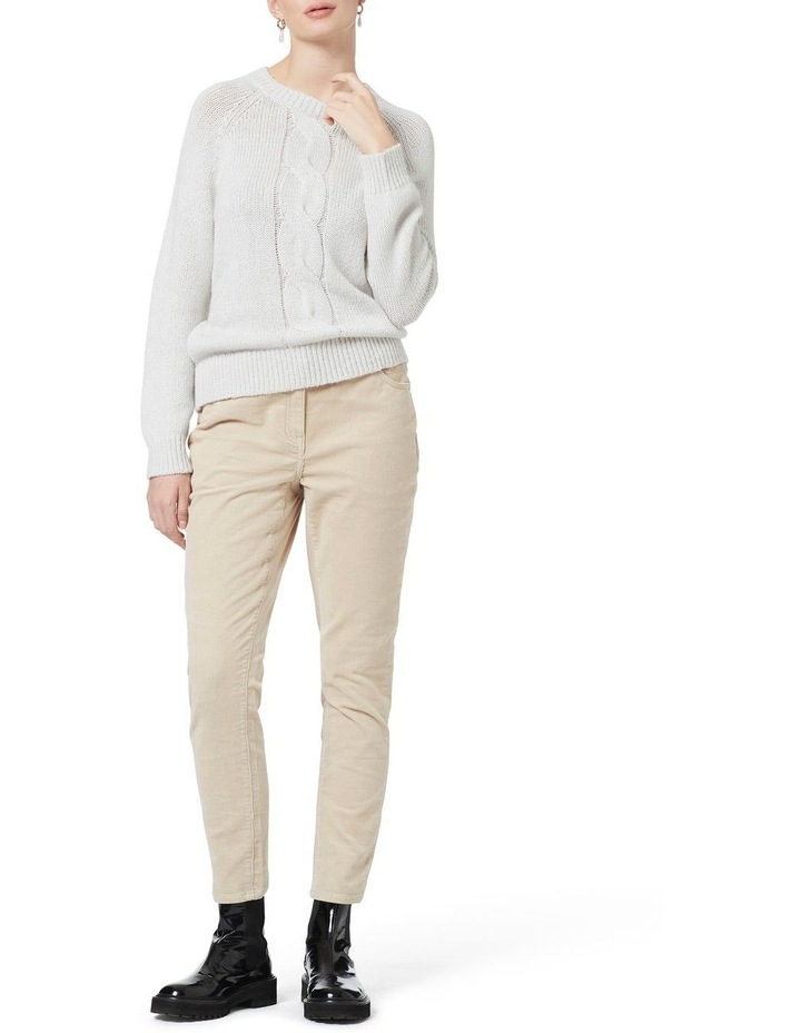 Ladies cream cord jeans clearance