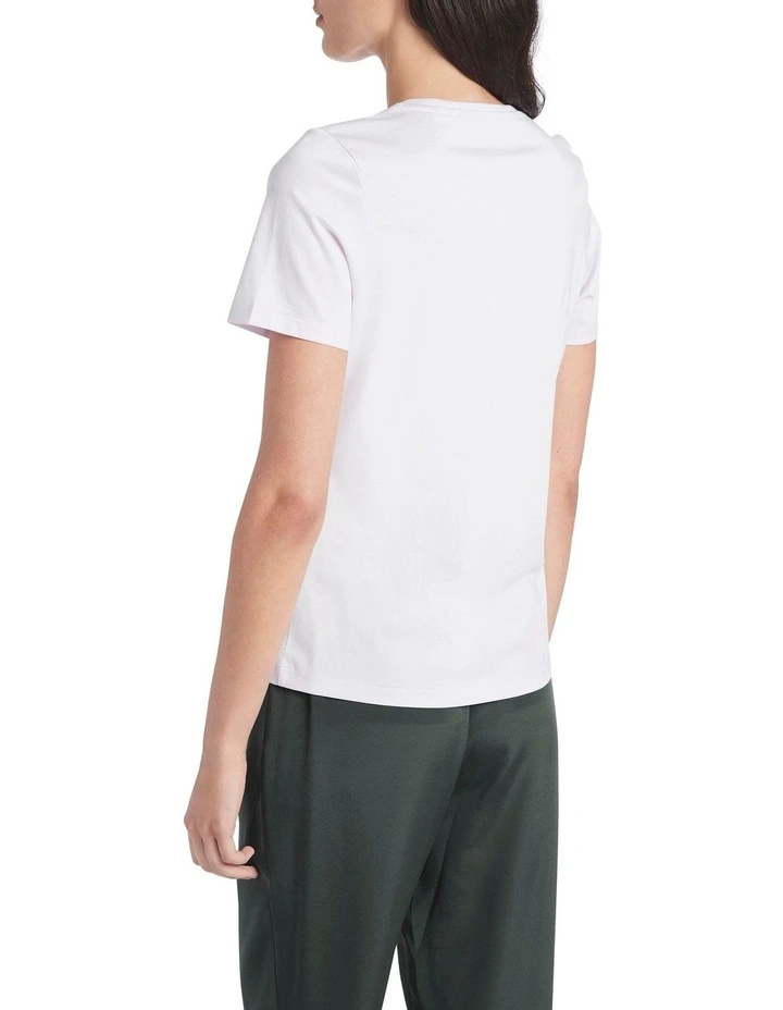 Siren Scoop Neck Tee Lilac image 3