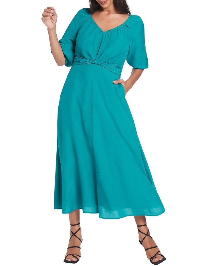 Aluna Linen Blend Dress in