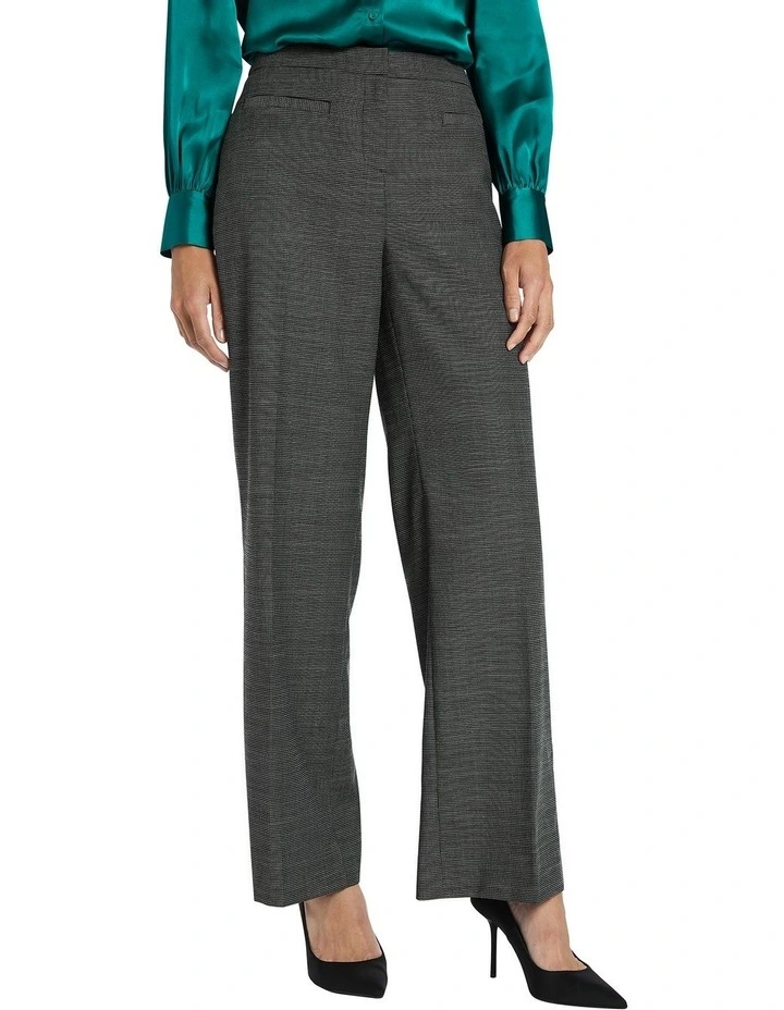 Sonia Flannel Pant in Dark Camel image 1