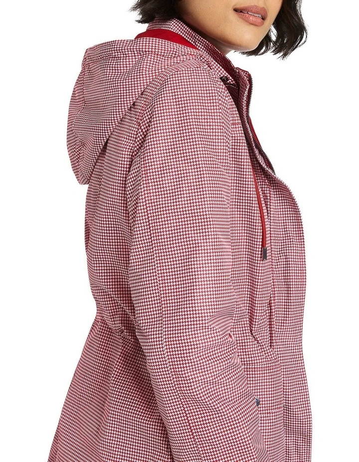 Camryn Reversible Anorak in Cream Multi image 4