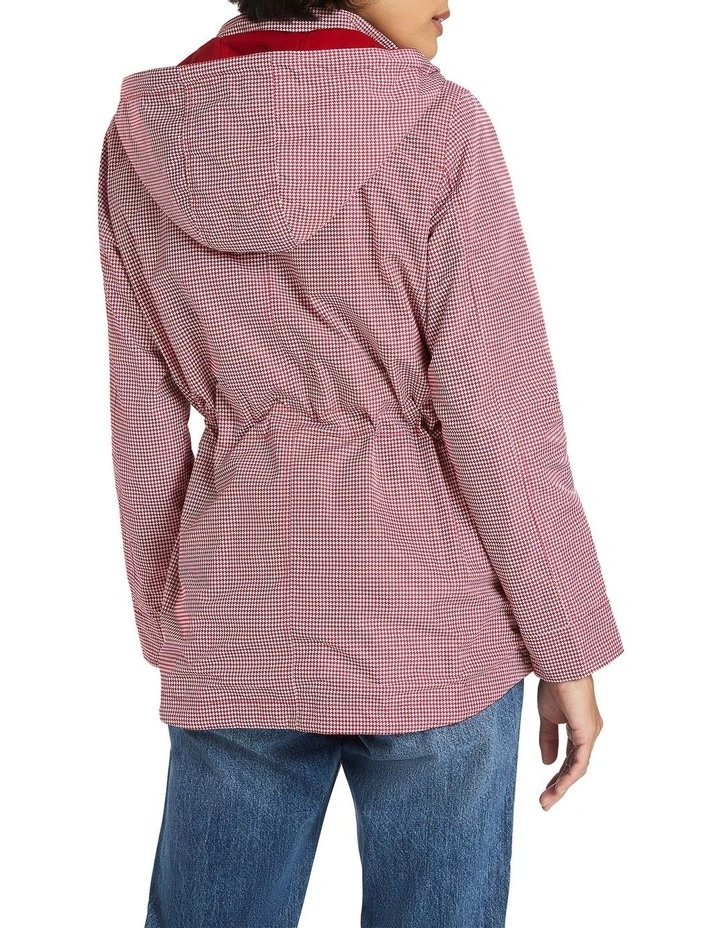 Camryn Reversible Anorak in Cream Multi image 5