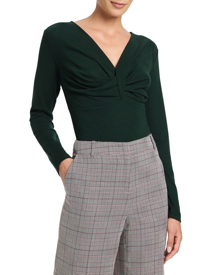 Claudie Babywool Top in Green image 1
