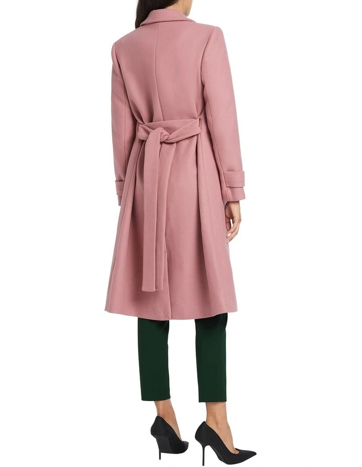 Maelle Coat in Pink image 4