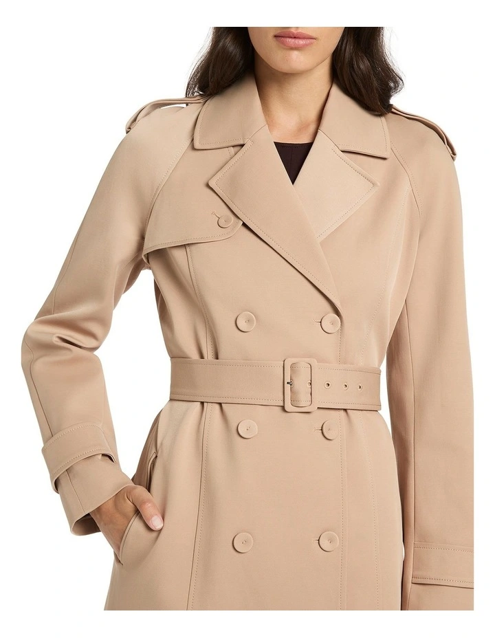 Pierrette Trech Coat in Beige image 3