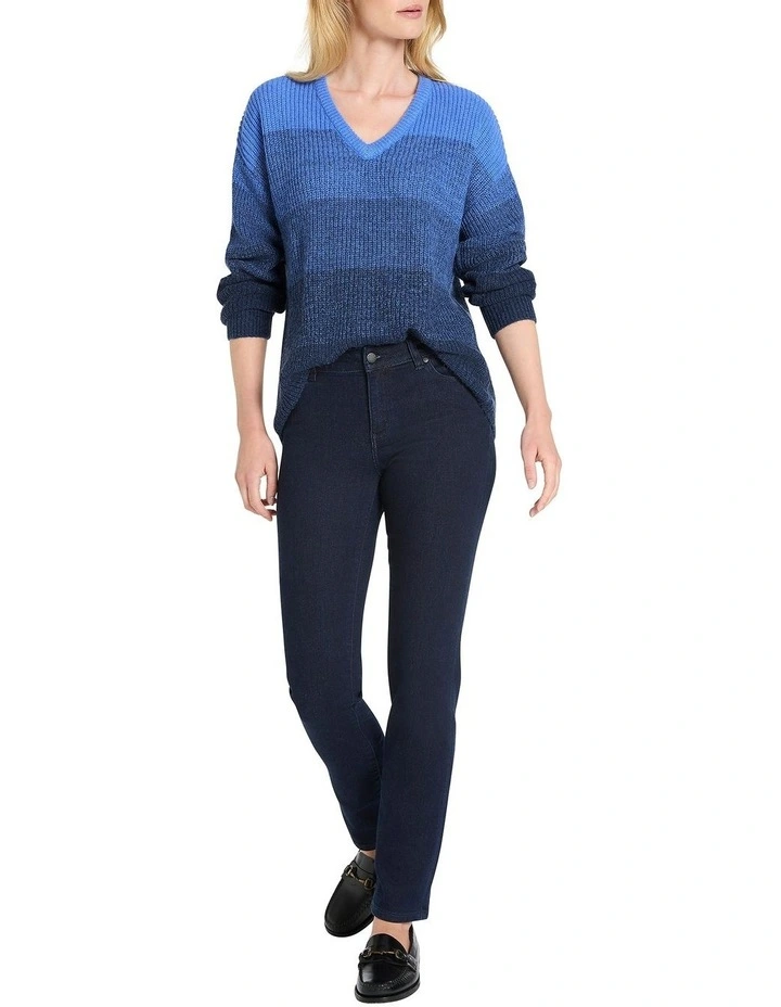 Roan Ombre Knit in BlueMulti image 2