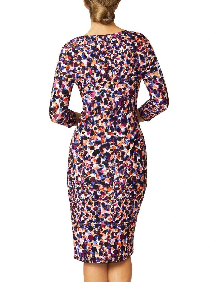 Emelynn Pebbles Jersey Dress in Assorted image 5