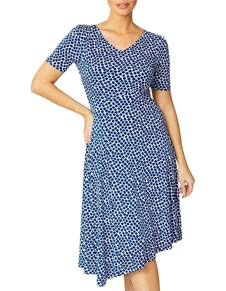Francesca Dress in Cobalt image 1
