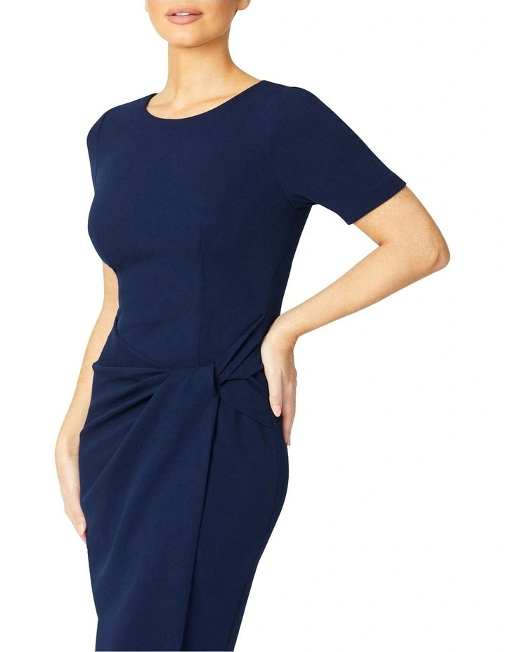 Harper Sapphire Dress in Navy image 4