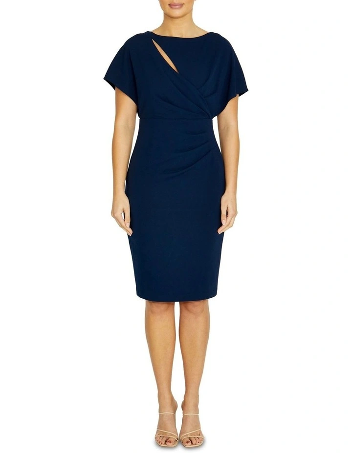 Alina Dress in Navy image 1