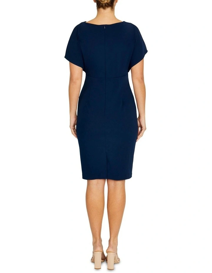 Alina Dress in Navy image 2