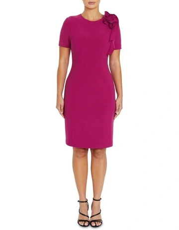 Flora Sangria Dress in Pink