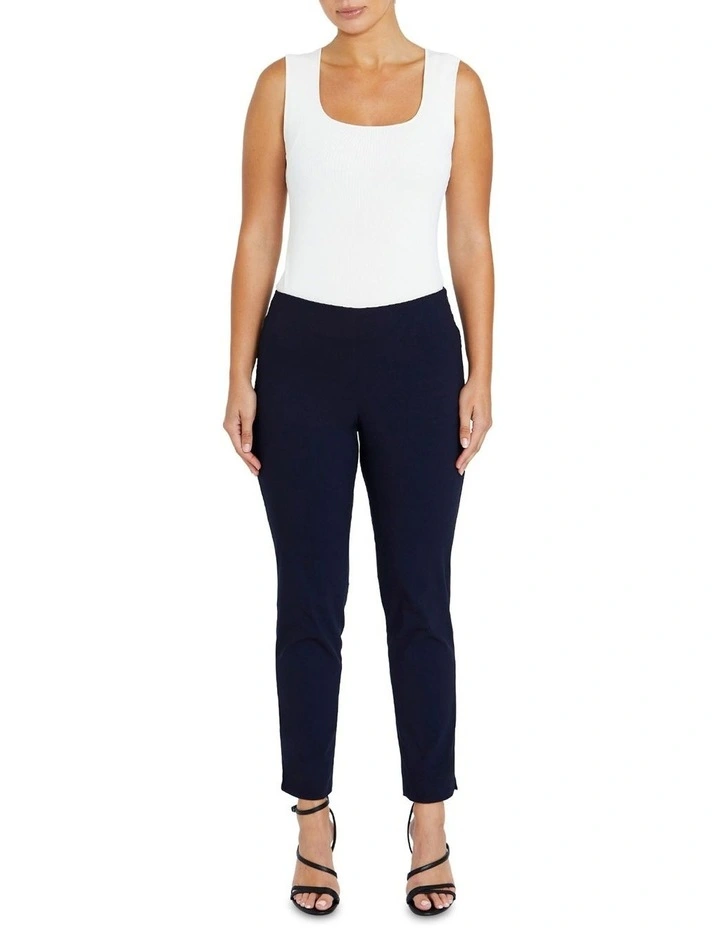 Nancy Bengaline Pant in Navy image 4